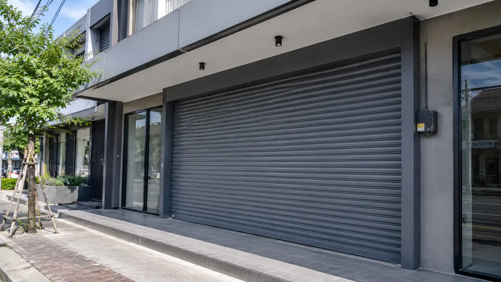 rolling door murah